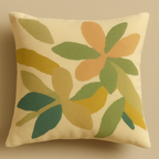 feng shui neutral BOTANICAL scatter cushion collection 1. 4x cushions