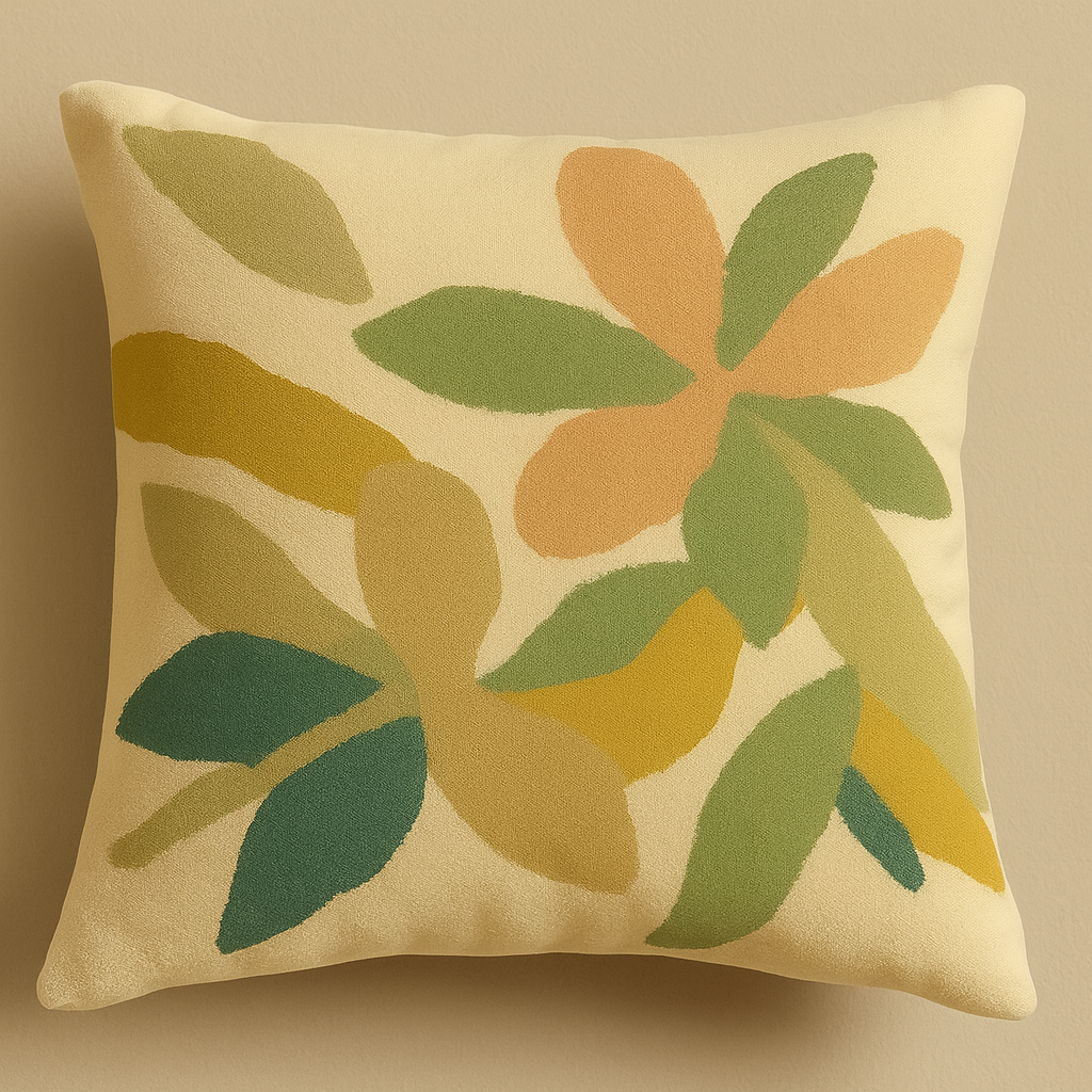 feng shui neutral BOTANICAL scatter cushion collection 1. 4x cushions