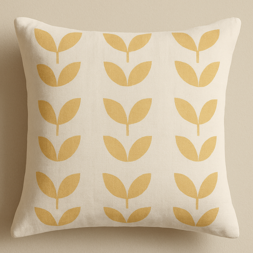 feng shui neutral BOTANICAL scatter cushion collection 1. 4x cushions