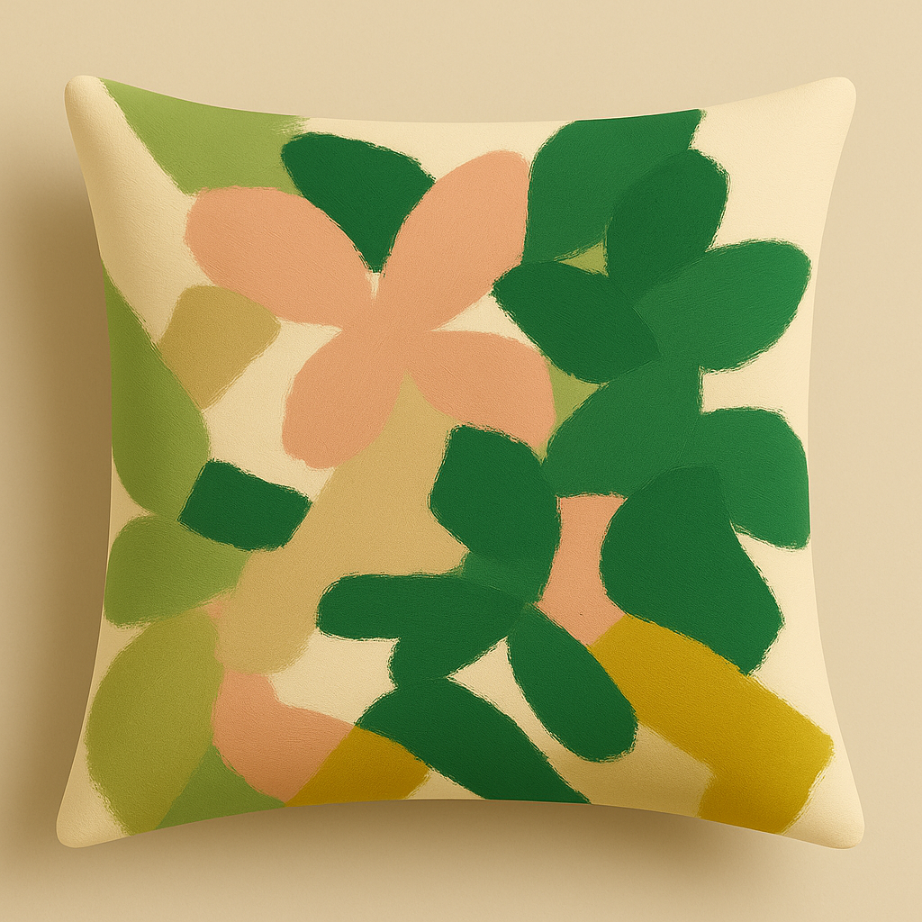 feng shui neutral BOTANICAL scatter cushion collection 4